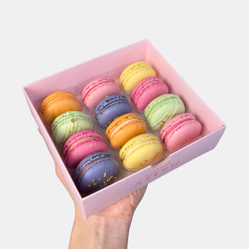 Eid Macarons Gift Box Of Twelve, 5 of 12