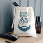 Men's Personalised 'Beardy Bits' Canvas Bag, thumbnail 3 of 7