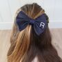 Personalised School Hair Bow, thumbnail 2 of 3