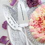 Personalised Silver Plated Vintage Cake Slice, thumbnail 3 of 4