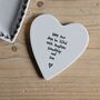 '…Laughter, Friendship And Love' Porcelain Coaster, thumbnail 1 of 2