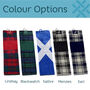 Personalised Lindsay Tartan Golf Towel And Marker Set, thumbnail 3 of 11