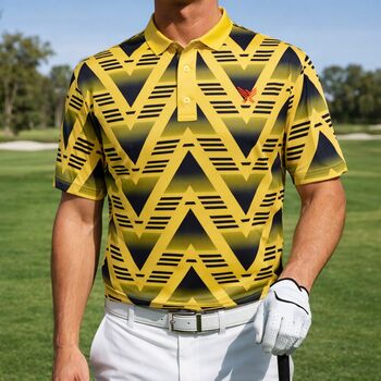 Arsenal '92 Retro Golf Polo, 3 of 3