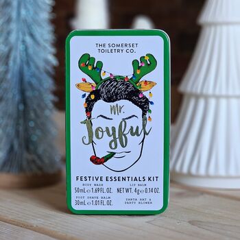 Mr. Joyful Men's Festive Essentials Gift Kit, 3 of 3