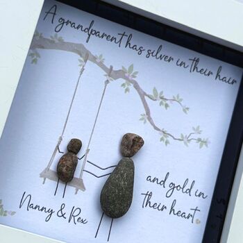 Personalised Grandparent Pebble Picture, 3 of 3