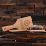 Personalised Large Natural Wood Hairbrush, thumbnail 3 of 4