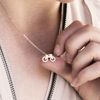 Little Bicycle Necklace, 4 of 9