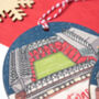 Anfield Christmas Bauble, Liverpool Fc, thumbnail 3 of 5