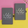 Metallic Print 'I Love Big Lists' Notebook, thumbnail 2 of 6