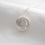 Sterling Silver 30th Birthday Necklace Hallmarked, thumbnail 4 of 12