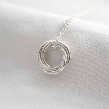 Sterling Silver 30th Birthday Necklace Hallmarked, 4 of 12