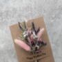 Mother’s Day Card And Dried Flowers Gift, thumbnail 2 of 3