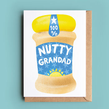 Peanut Butter Jar Card Dad, Daddy Or Grandad, 2 of 4