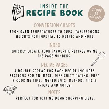 Personalised Recipe Book, 3 of 9