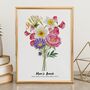 Birth Flower If Grandmas Were Flowers Print, thumbnail 10 of 10