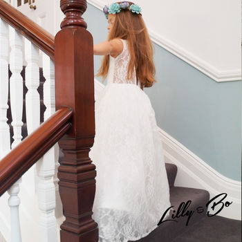 Holly Flower Girl Dress ~ Lilly + Bo Collection, 6 of 11