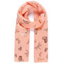 Personalised Premium Coral Scarf For Her, thumbnail 2 of 6