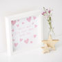 Personalised New Baby Framed Print, thumbnail 6 of 7