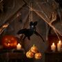 Handmade Felt Shadow The Bat Hanging Halloween Dec, thumbnail 2 of 3