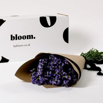 Lilac Limonium Fresh Flower Bouquet, 3 of 3