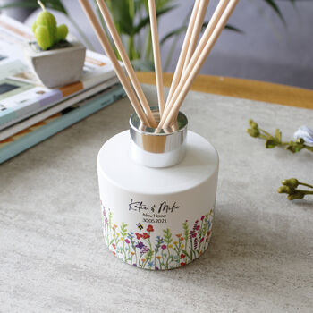 Wildflower New Home Reed Diffuser Gift, 7 of 8