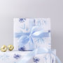Christmas Snowflake Recycled Wrapping Paper, thumbnail 1 of 10