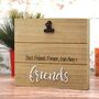 Personalised Friends Bull Dog Clip Photo Frame, thumbnail 4 of 5