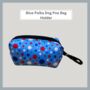 Blue Polka Dot Dog Poo Bag Holder, thumbnail 1 of 5