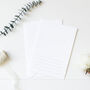 Personalised Set Of Thank You Cards, thumbnail 3 of 4