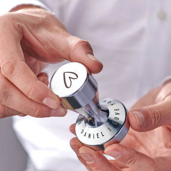 Personalised I Love You A Latte Coffee Tamper, 2 of 4