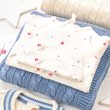 Baby’s First Cricket Jumper, Babygrow And Blanket Gift Set, 4 of 12