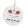Next Christmas Mr And Mrs Ornament Gift, thumbnail 3 of 7