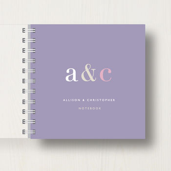 Personalised Couples Small Notebook, 8 of 10