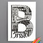 Bristol Print Graduation Gift, thumbnail 2 of 6