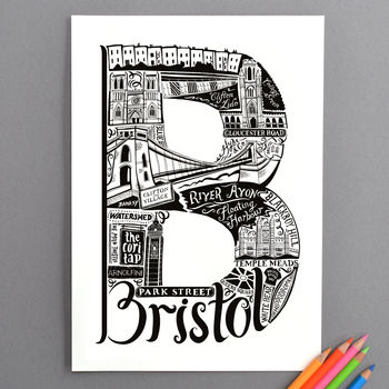 Bristol Print Graduation Gift, 2 of 6
