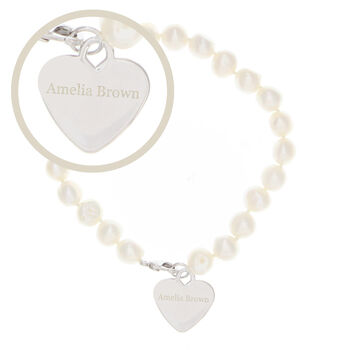 Personalised Freshwater Pearl Name Bracelet, 2 of 5