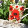Jumbo Mug In Vibrant Red Poppy Design, thumbnail 3 of 12