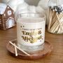 First Christmas Personalised Candle, thumbnail 1 of 2