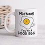 Personalised Mug 'You're A Good Egg', thumbnail 1 of 2