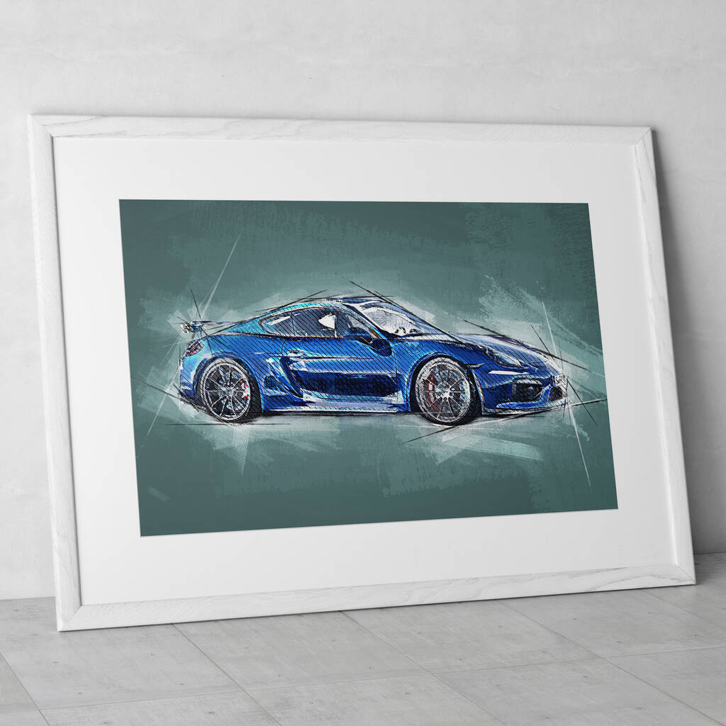 Custom Car Print From Your Photo By Pixelstopaper 