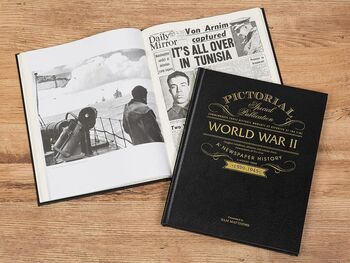 Ww2 Pictorial Personalised Deluxe War History Book, 3 of 7