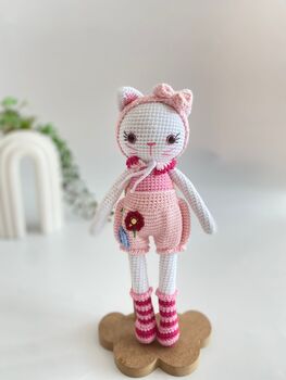 Handmade Crochet Cats For Children, 12 of 12