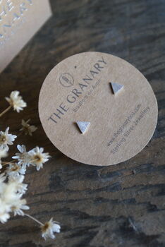 Triangle Earring Posy Gift Set, 3 of 4