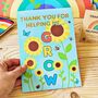 Thank You Teacher Card And Personalised Seed Packet, thumbnail 3 of 7