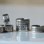 Personalised Silver Medical Alert Bead 10mm Wide, thumbnail 1 of 8