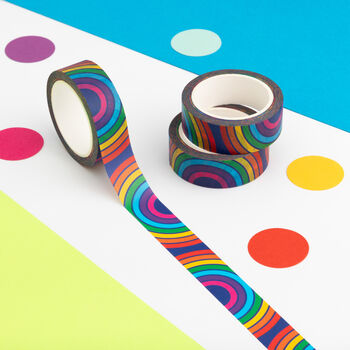 Rainbow Washi Tape Set, 4 of 12