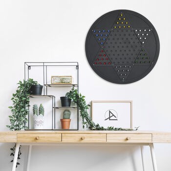 Chinese Checkers Wall Mounted Game Board, 6 of 8
