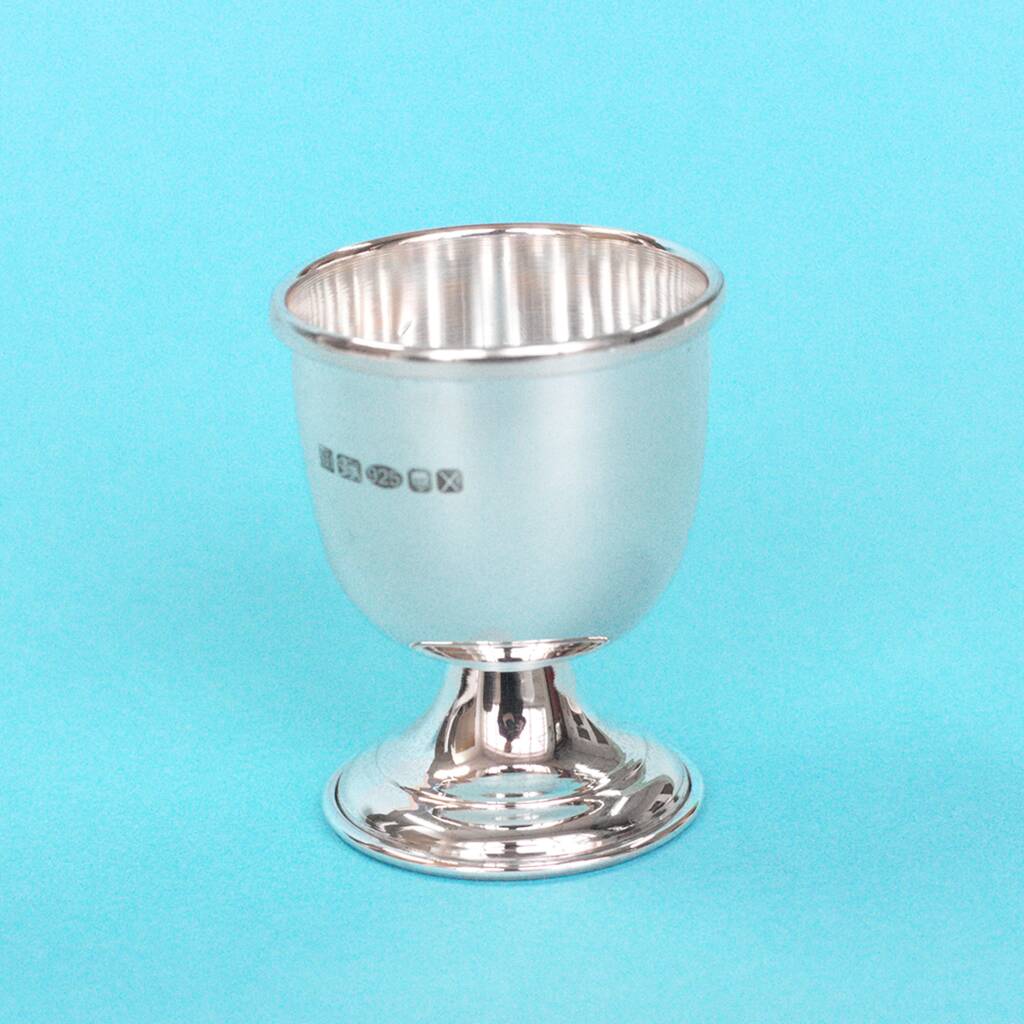 Sterling Silver Egg Cup, 1 of 7