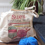 Personalised 'Knitting' Bag, thumbnail 1 of 12