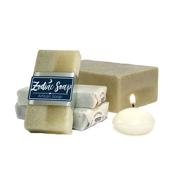 Personalised Zodiac Bath Bomb Gift Set Astrology Pamper Box With Star Sign Gifts And Artisan Soap, 5 of 7